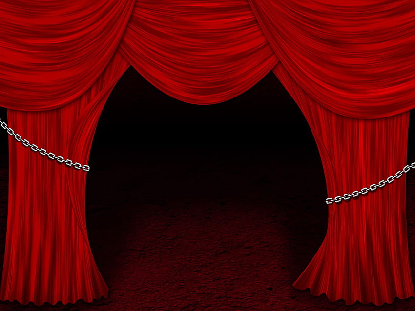 Curtains, Dark Red Curtain HD wallpaper