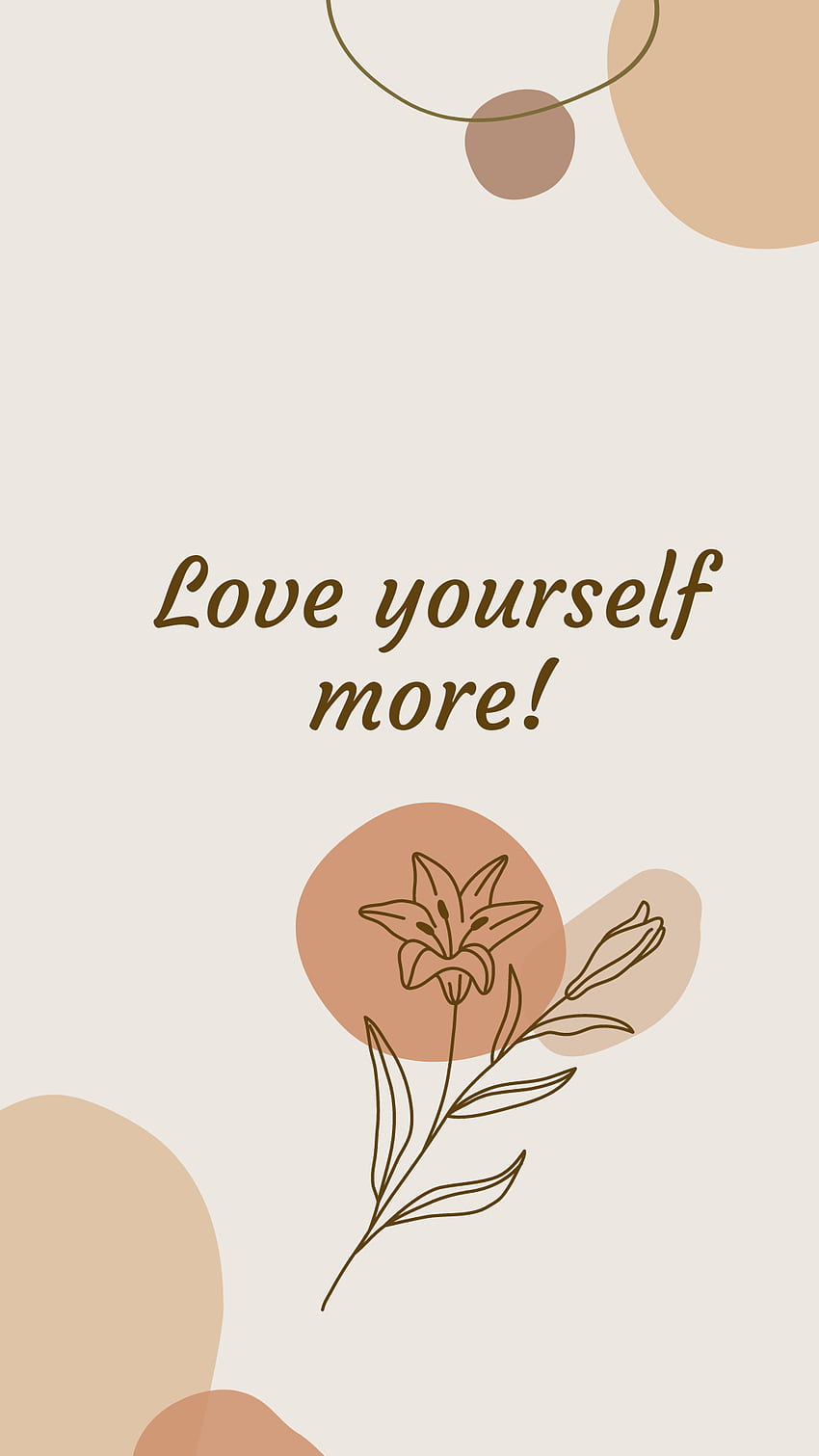 Cinta, cantik, cinta diri, lebih, dirimu sendiri wallpaper ponsel HD