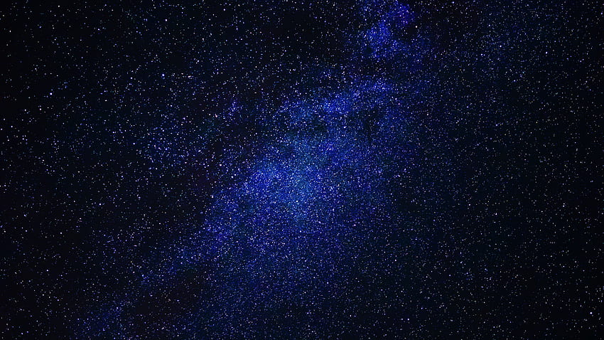 Blue sky full of stars illustration, Night Sky with Stars HD wallpaper