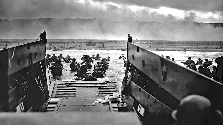 Normandie Wort Krieg II, Zweiter Weltkrieg HD-Hintergrundbild