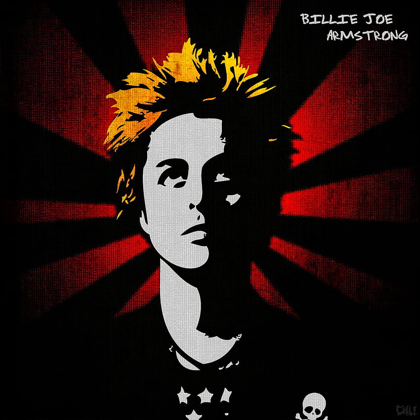 Billie Joe Fan Art Green Day, Billie Joe Armstrong Papel de parede de celular HD