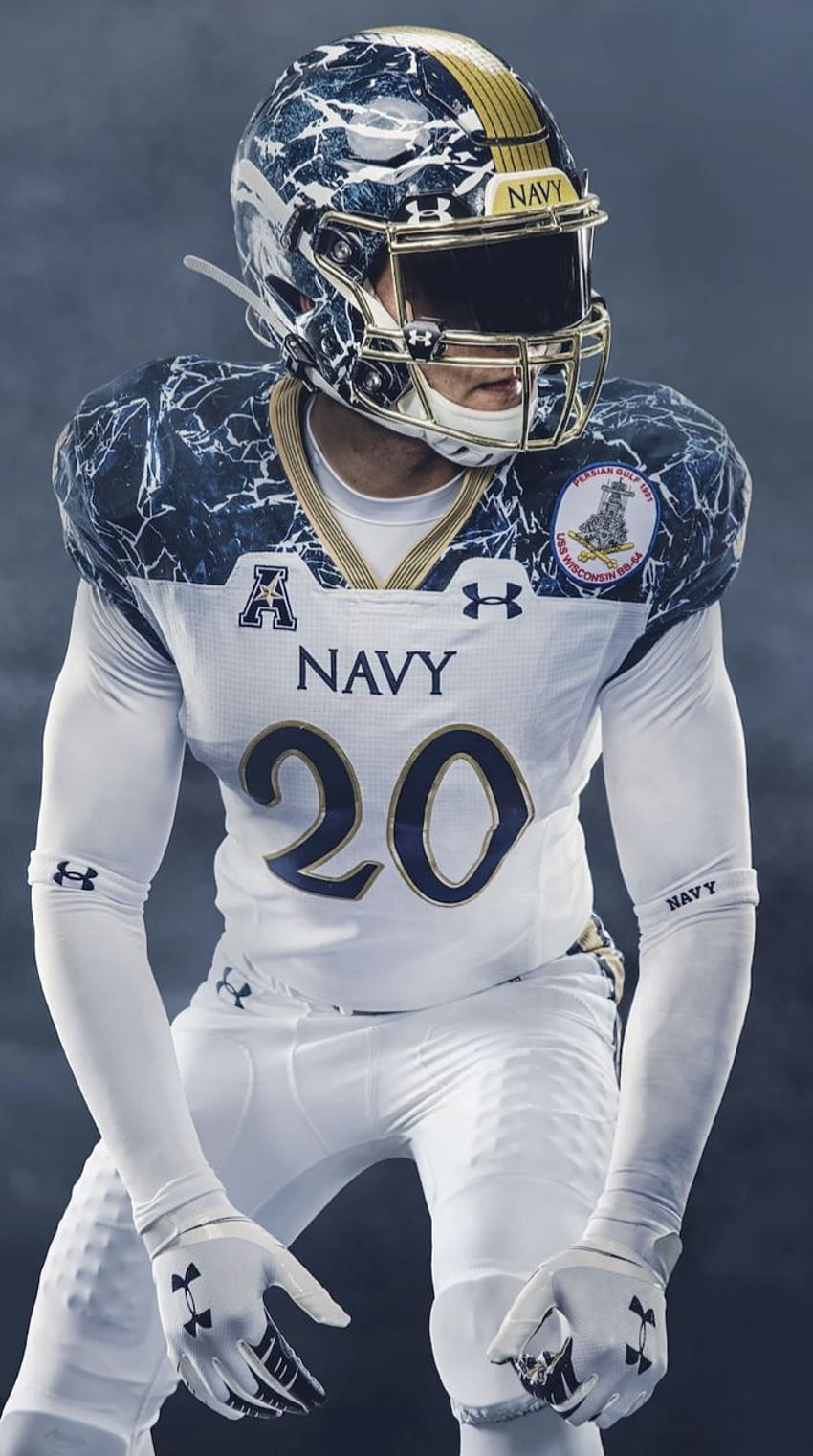Navy football's specialty uniforms for Army game celebrate 175th