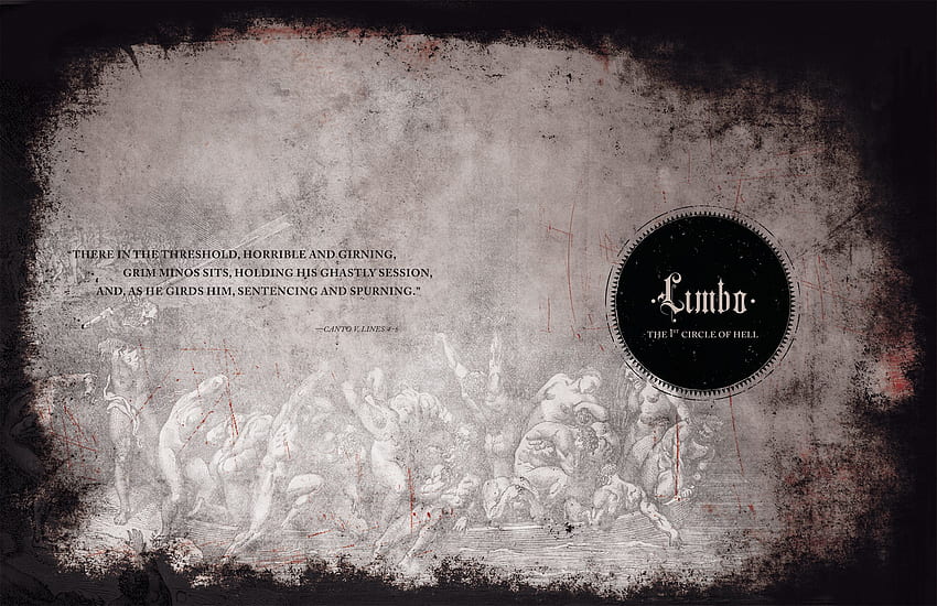quotes, Hell, Limbo, typography, Dante Alighieri, verse, The Divine Comedy HD wallpaper