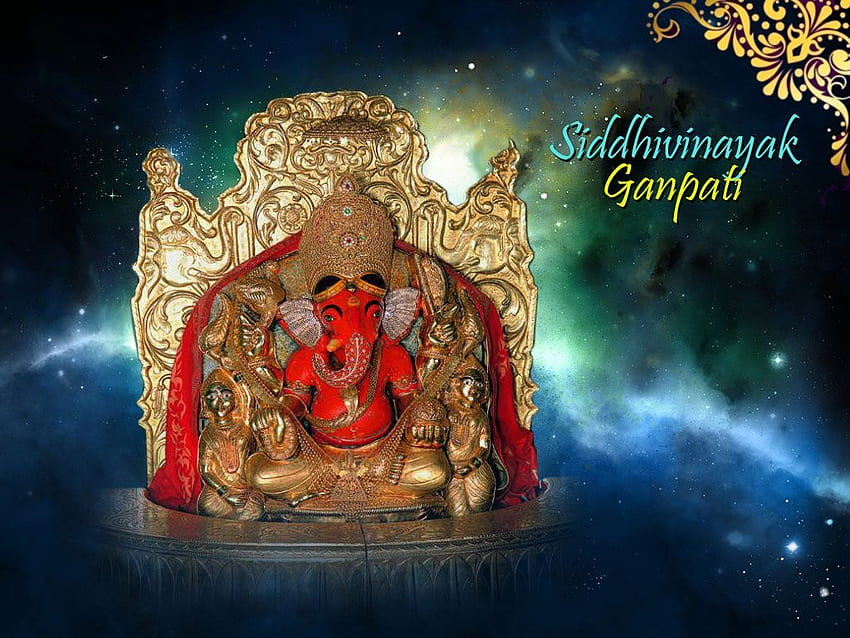 Shree Siddhivinayak . , Ganesha , background HD wallpaper