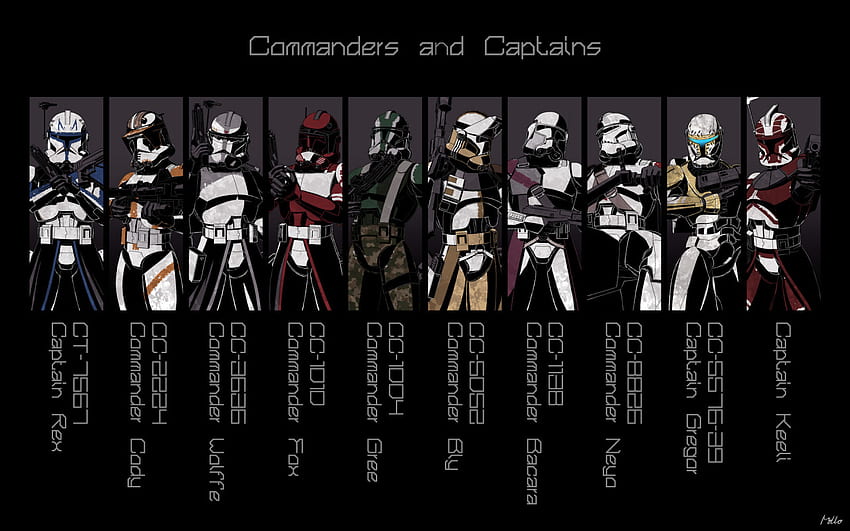 Papierkorb 1, Star Wars Commander Cody HD-Hintergrundbild