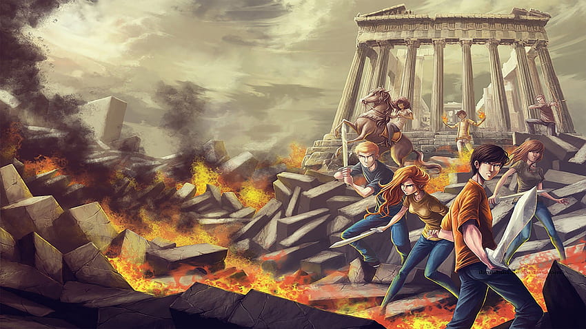 Percy Jackson, Héroes del Olimpo, Annabeth Chase / y móvil fondo de pantalla