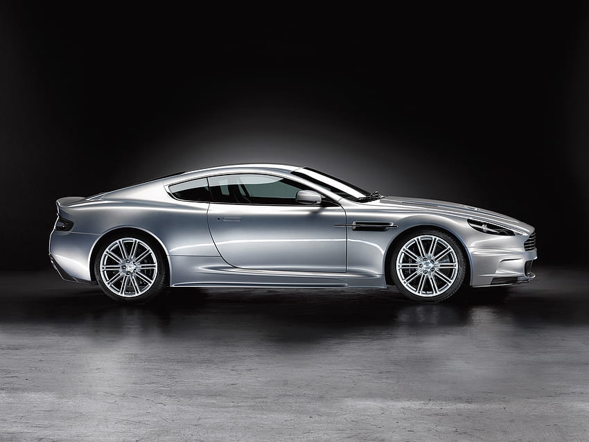 Auto, Aston Martin, Autos, Seitenansicht, DBS, 2008, Metallic-Grau, Grau-Metallic HD-Hintergrundbild