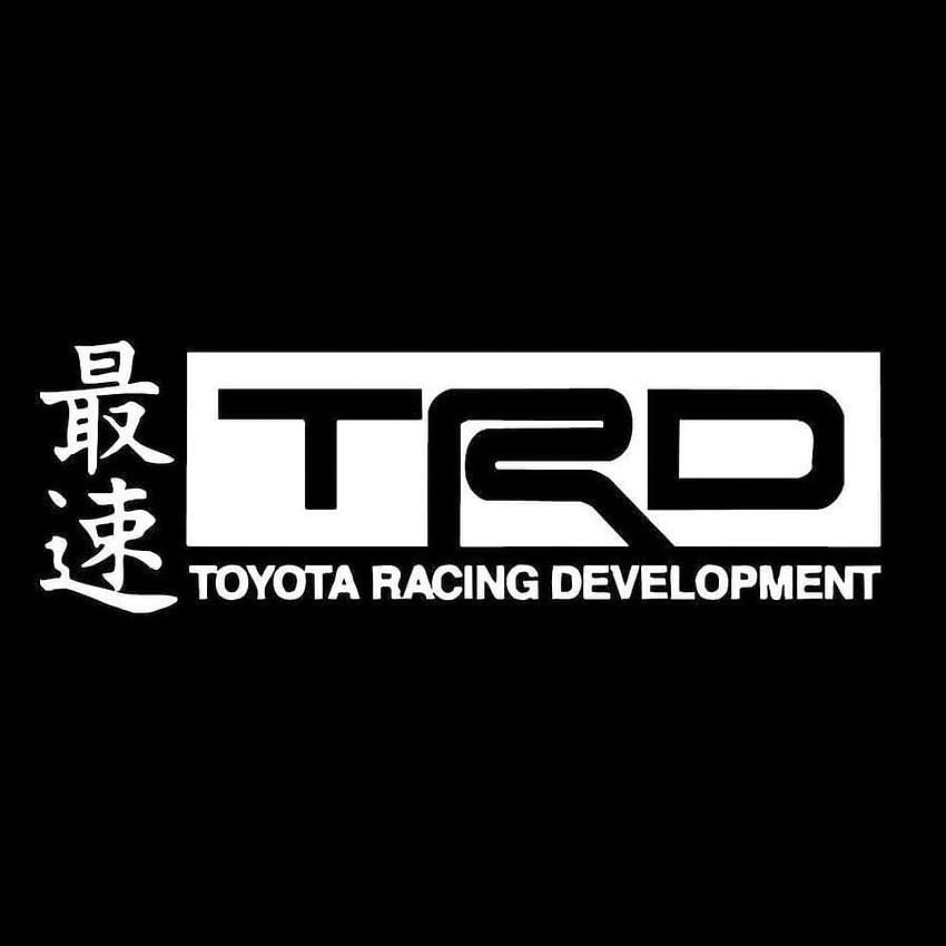 Logotipo de TRD, Toyota TRD fondo de pantalla del teléfono
