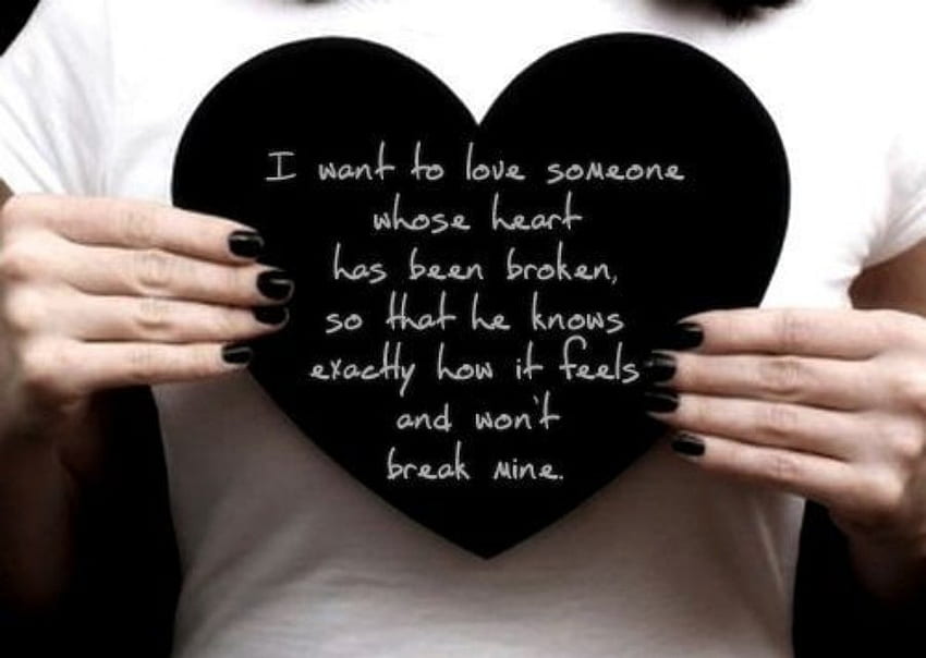 Heart, words, fed up, white, saying, black, text, hands, love hurts, word, nails, hearts HD wallpaper