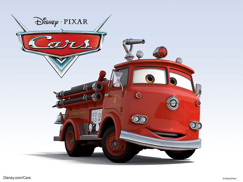 Rouge (Voitures). Personnages de voitures de Disney, Personnages de voitures, Disney pixar, Firetruck Fond d'écran HD