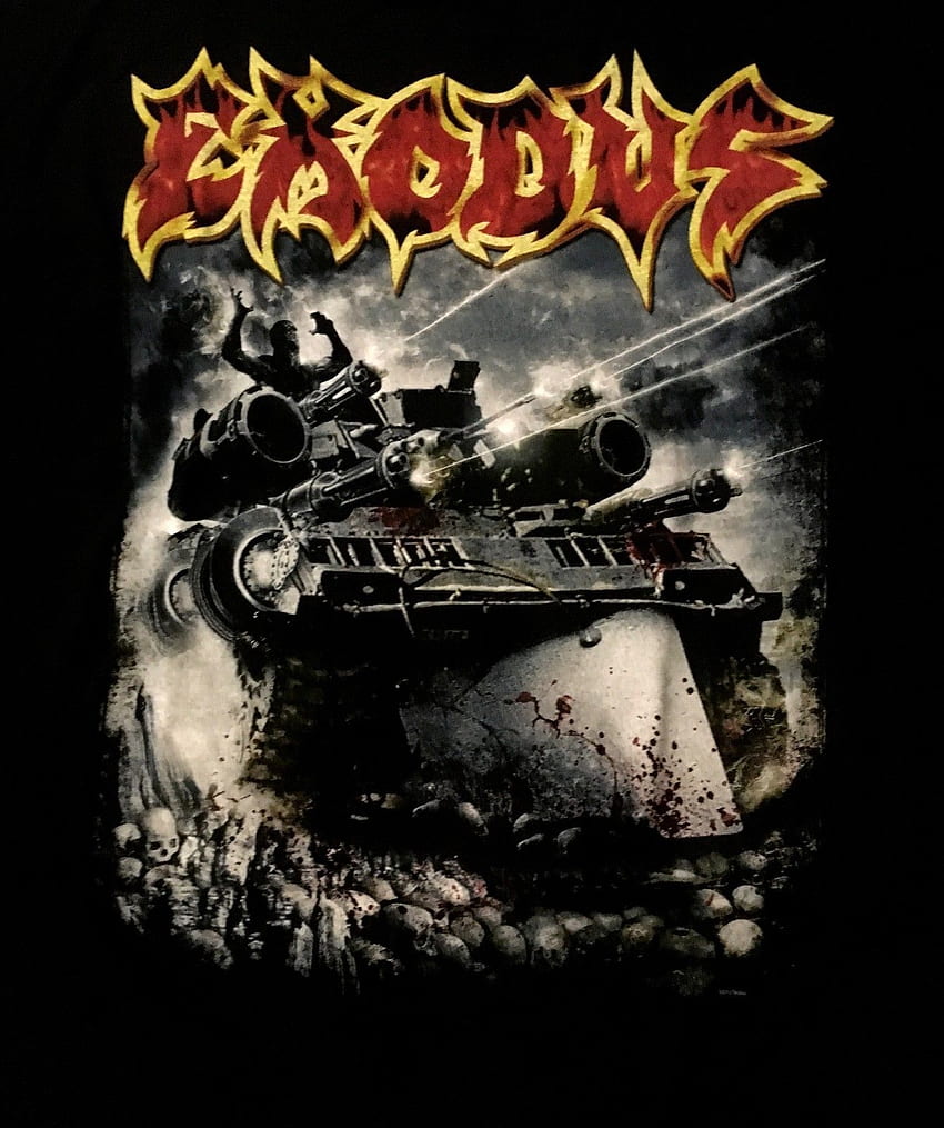 EXODUS Cd Cvr SHOVEL HEADED KILL MACHINE Oficjalna koszulka S 3XL nowa koszulka z nadrukiem Harajuku z krótkim rękawem męska koszulka OKYS SUZE. Koszulki. AliExpress, zespół Exodus Tapeta na telefon HD