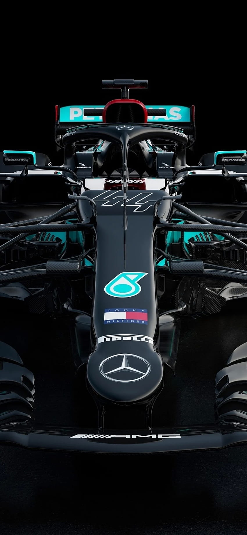Mercedes AMG F1 W12 E Performance 2021 iPhone XS, iPhone 10, iPhone X , , Фон и HD тапет за телефон