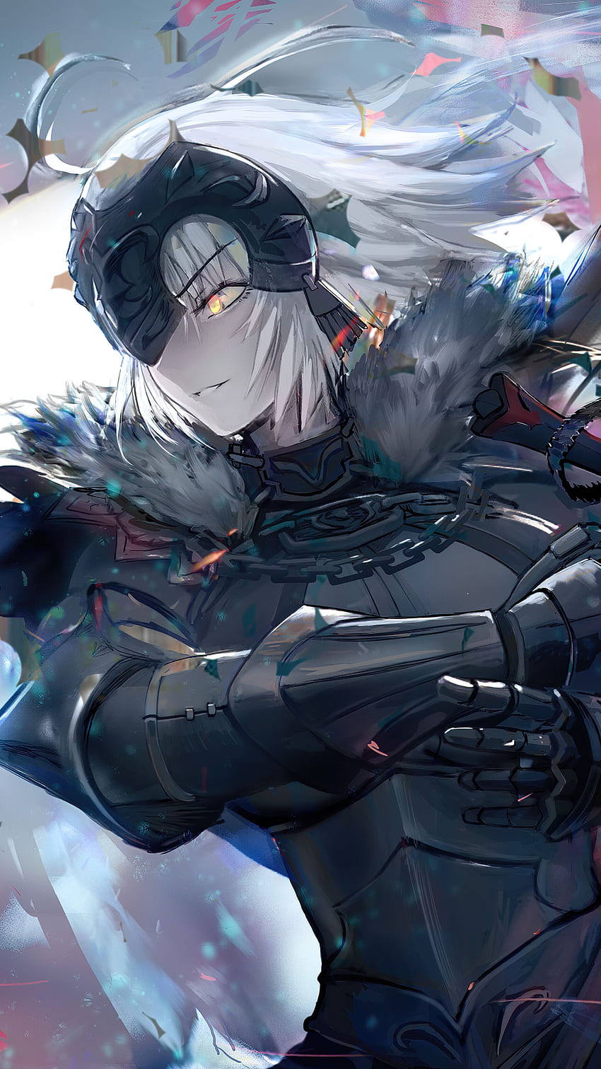 Jeanne DArc, Alter, Ruler, Fate Grand Order, Phone , , Background, And HD phone wallpaper
