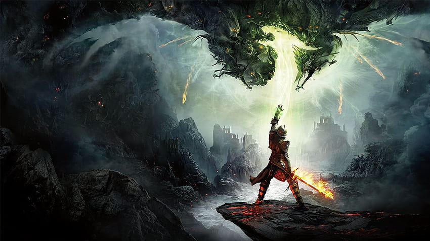 Dragon Age: Inquisition And Background Hd Wallpaper 