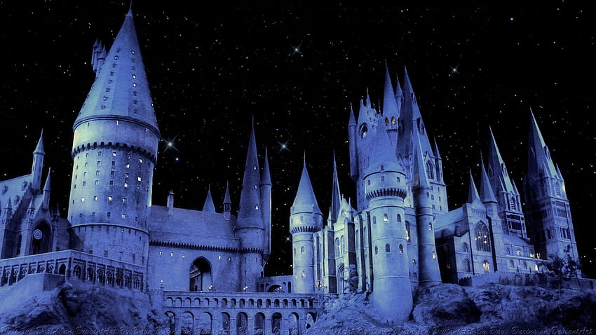 Hogwarts, Great Hall Harry Potter HD wallpaper