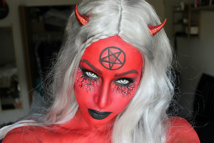 Devil Makeup For Girls, She Devil HD wallpaper | Pxfuel