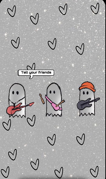 Cute Ghosts, boo, ghost, halloween, HD phone wallpaper | Peakpx