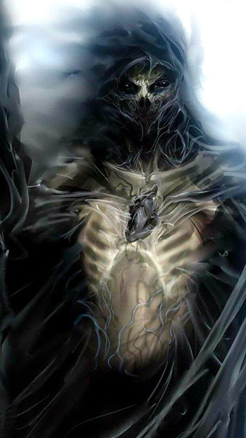 Schwarzer Teufel, dunkler Geist HD-Handy-Hintergrundbild