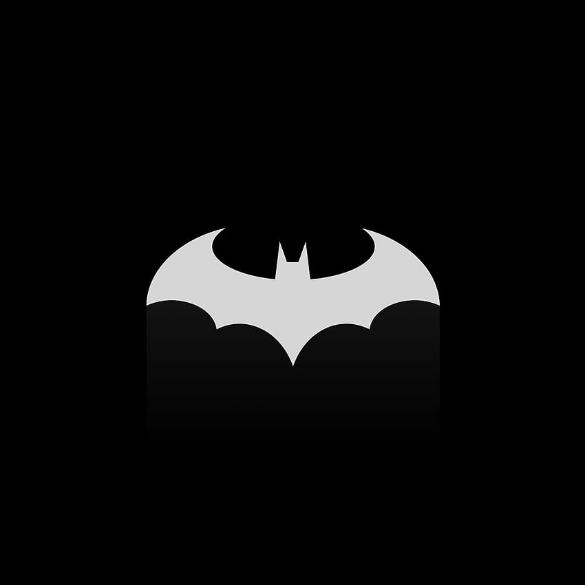 Tanda Batman , Latar Belakang Hitam, Pahlawan Super DC, AMOLED, , , Hitam Gelap wallpaper ponsel HD