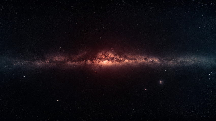 Black Space, Dark Cosmos HD wallpaper