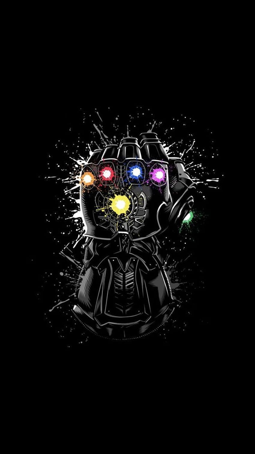 Infinity stone How the black and white make the colors pop. - Phone . Marvel villains, Marvel , Thanos marvel HD phone wallpaper