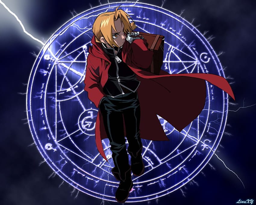 Der Alchemist, Fullmetal, Alchemist, Edward, Fall HD-Hintergrundbild