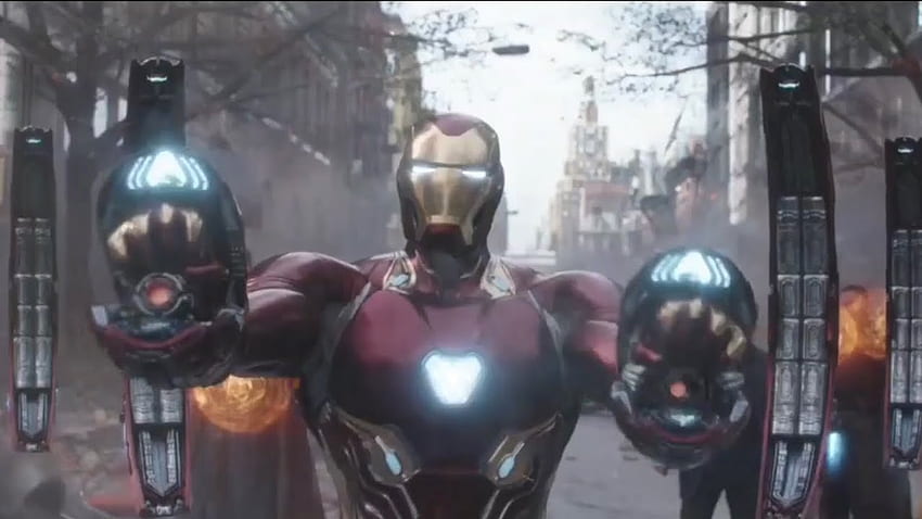 Avengers: Infinity War - アイアンマン マーク 50 スーツアップ 高画質の壁紙