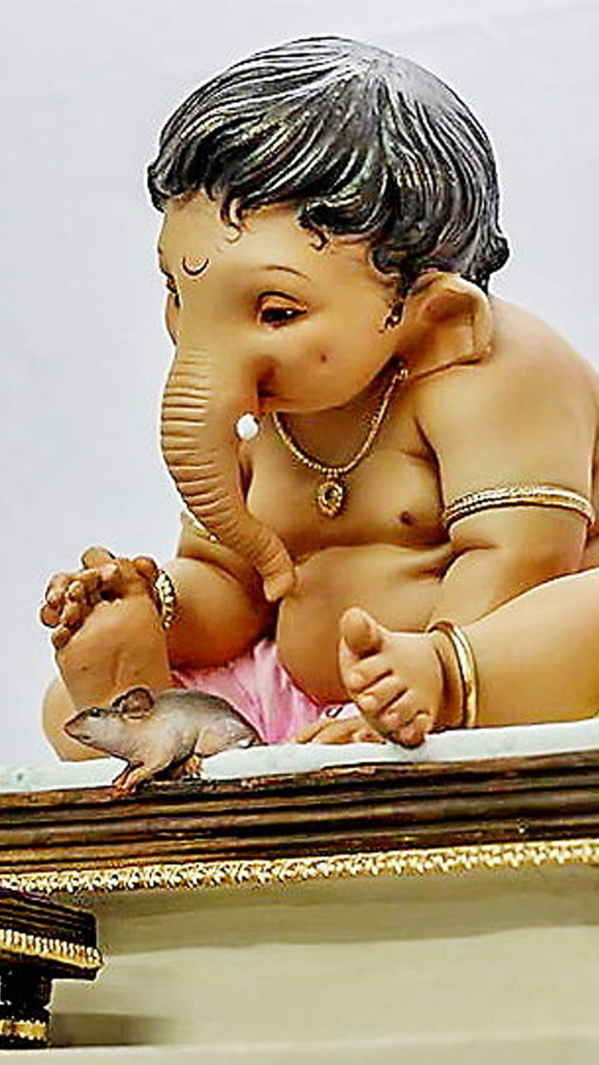 Bal Ganesh, Baby Ganesh, baby, ganesh, cute HD phone wallpaper