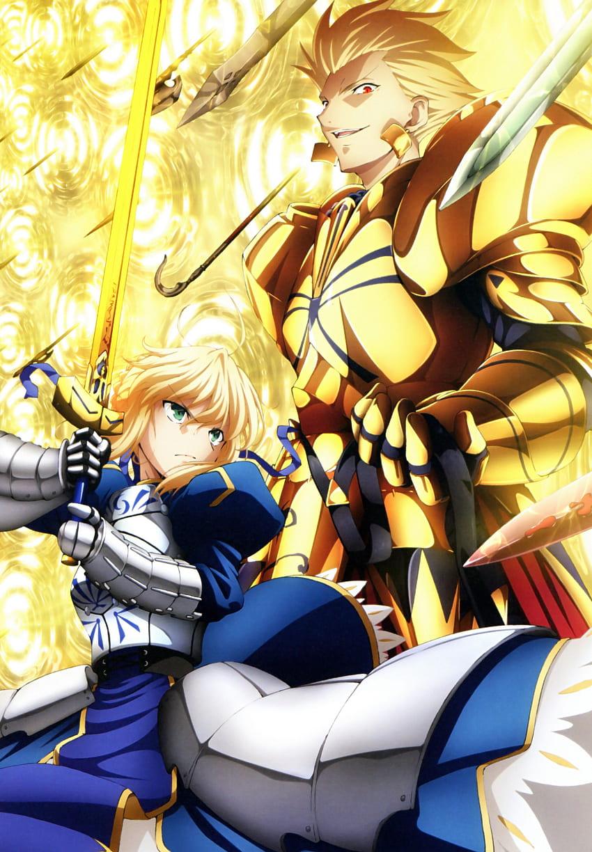 Gilgamesh Anime Saber Fate Zero Fate Series 289077 Fate Zero Gilgamesh Hd Phone Wallpaper 2340