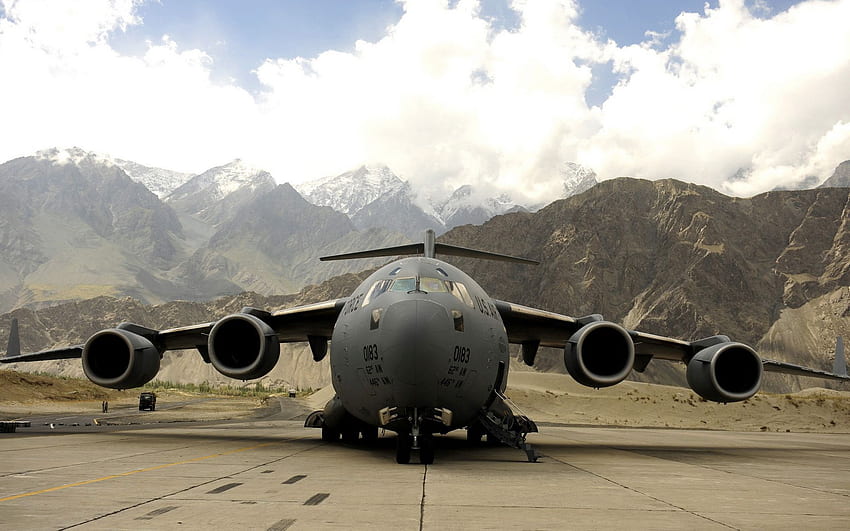 Aviones de transporte militar y . GALERÍAS DE AERONAVES, Avión de carga fondo de pantalla