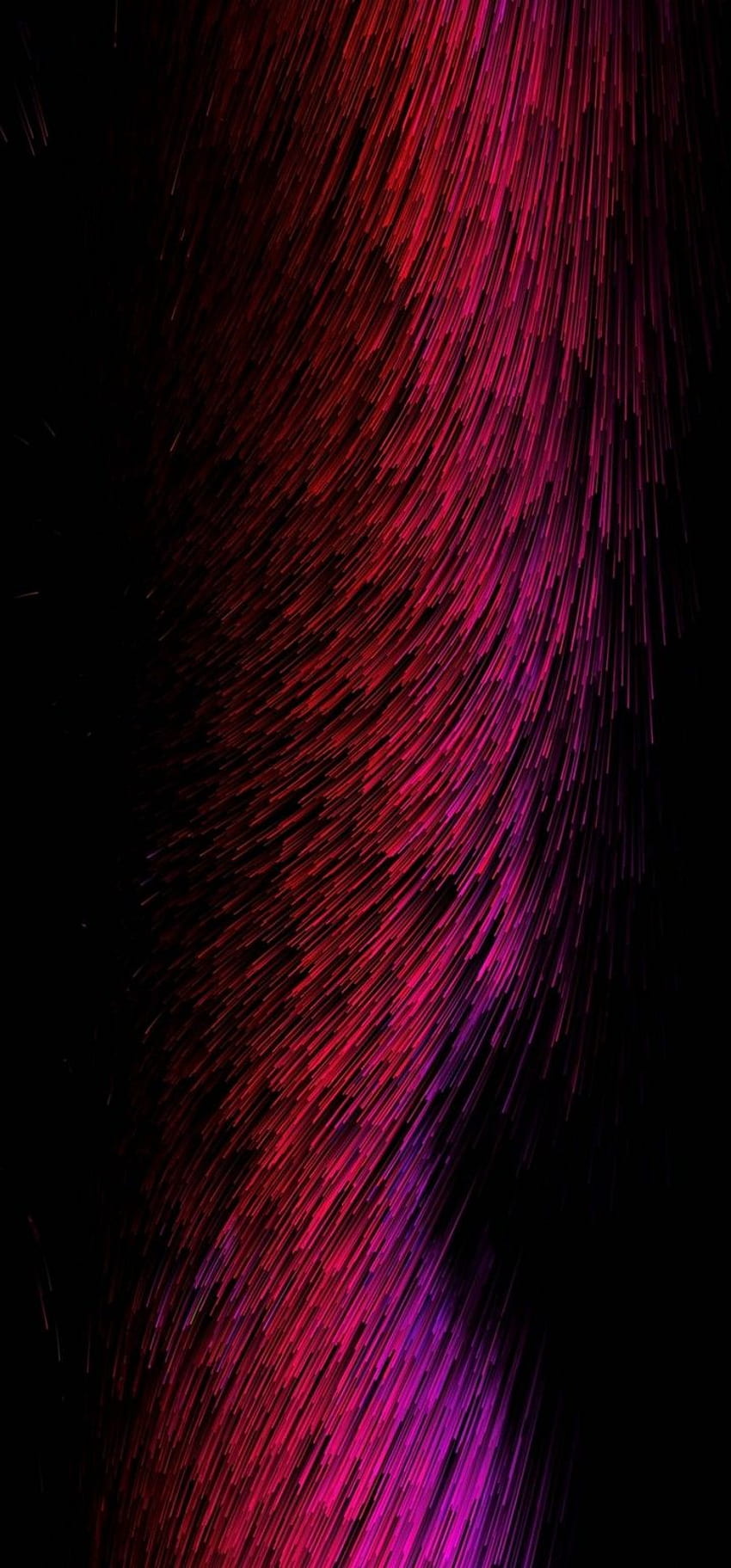 Threads Glow Red Pink Abstract - [] HD phone wallpaper