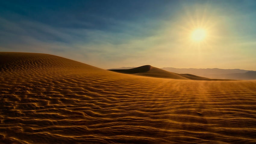 사하라 사막 풍경. 아름다운 풍경 HD 월페이퍼