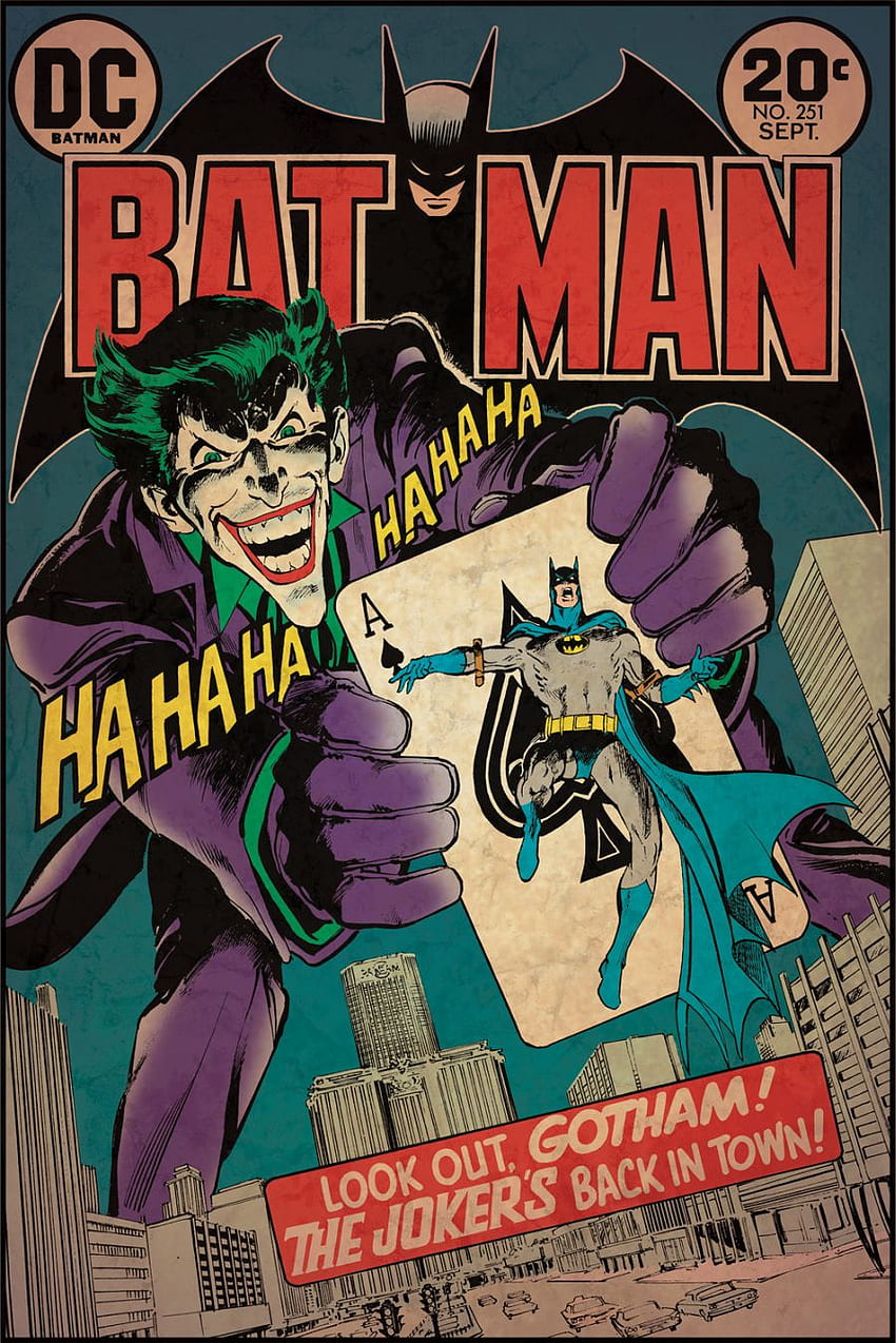 Batman Joker Sayı Çizgi Roman Kapağı 900×1349 – Superhero Guy HD telefon duvar kağıdı