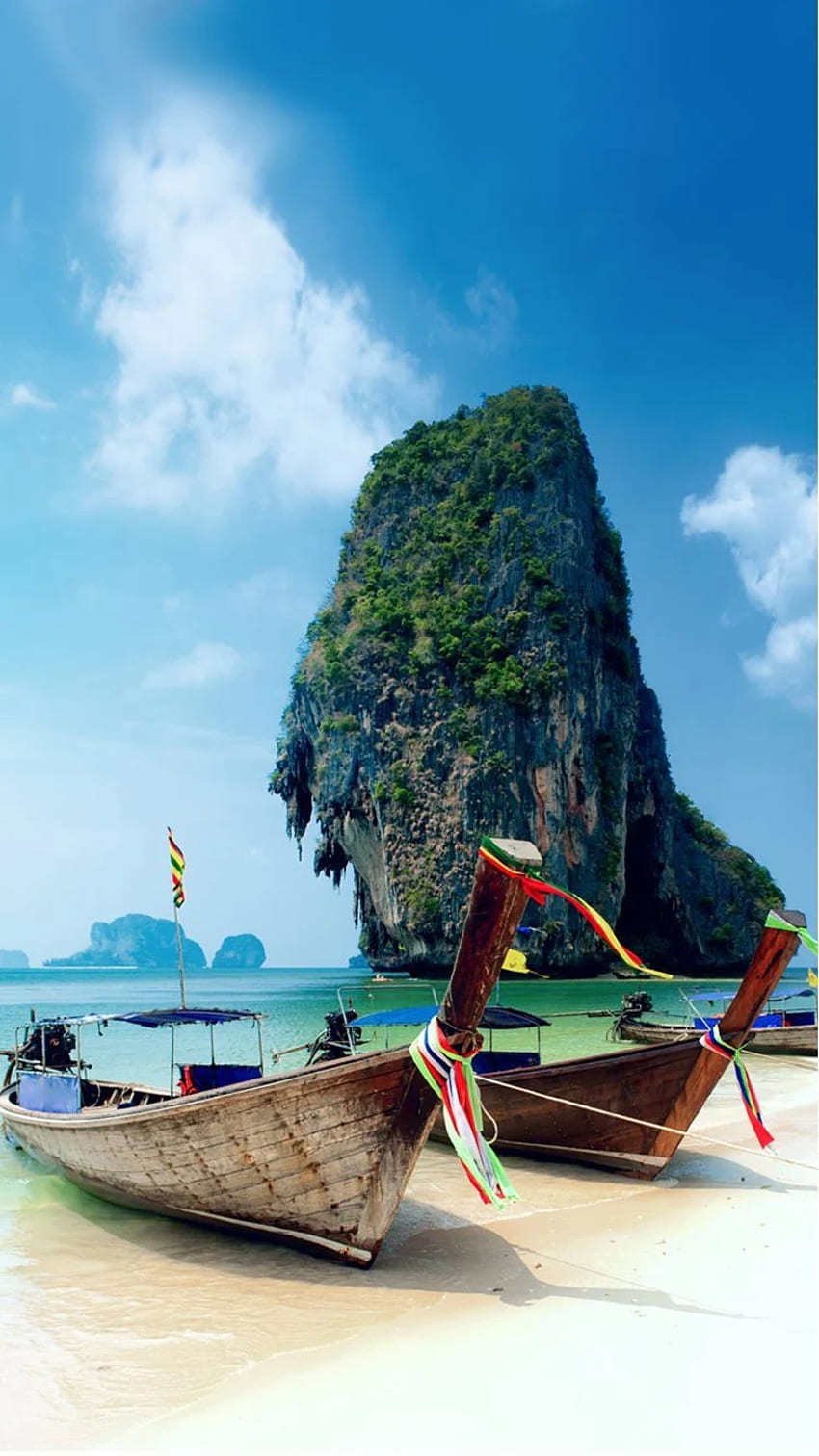 Krabi-Insel-Thailand-Strand iPhone 6, Thailand-Wasser iPhone HD-Handy-Hintergrundbild