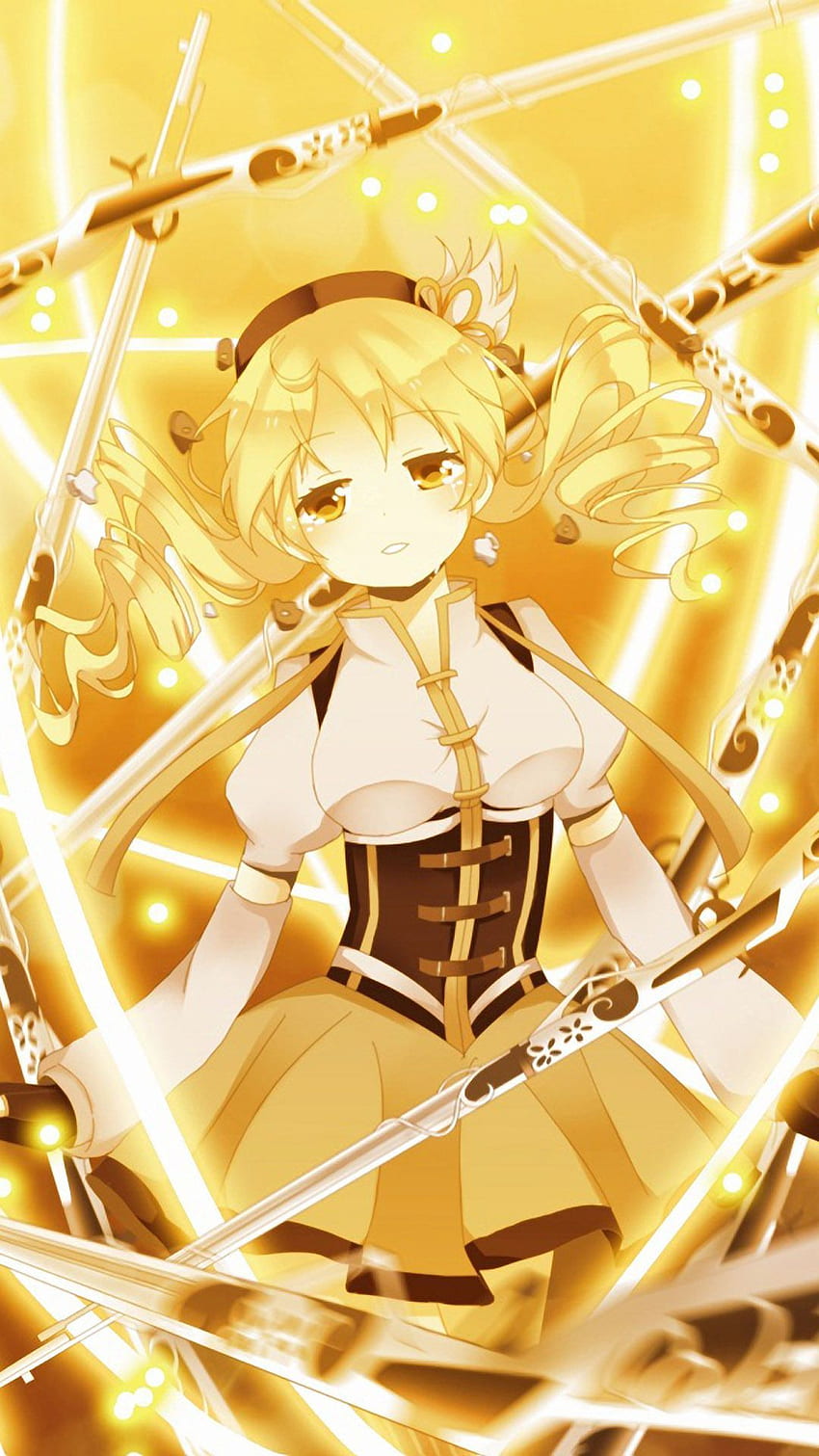 Mami Tomoe Puella Magi Madoka Magica (1080×1920). Magical Girl Anime ...