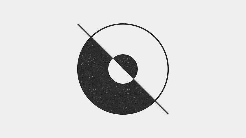 Minimalist - Circle - & Background , Minimalist Circle Hd Wallpaper 