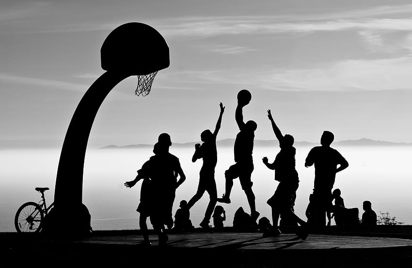 Black And White Basketball , Black And White Basketball png , ClipArts on Clipart Library, Basketball Black and White HD wallpaper