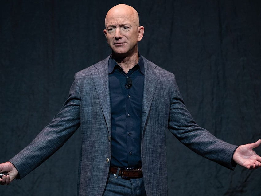 Jeff Bezos schiva le domande degli azionisti dipendenti Sfondo HD