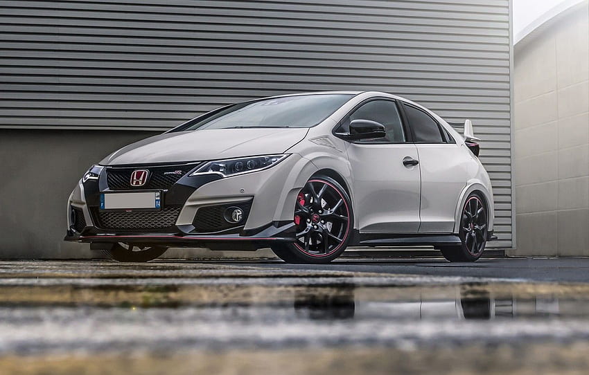 Honda, Putih, Civic, Tipe R, FK2 Wallpaper HD