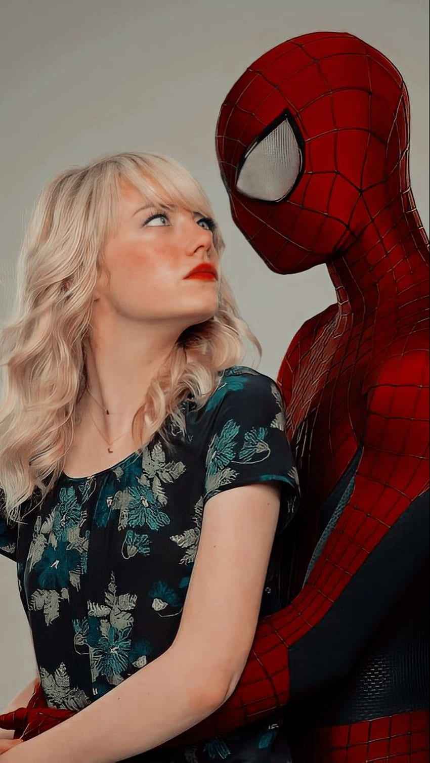 Andrew Garfield & Emma Stone im Jahr 2022. Peter Parker Spiderman, Erstaunlicher Spiderman, Der erstaunliche Spiderman 2, Emma Stone Spiderman HD-Handy-Hintergrundbild
