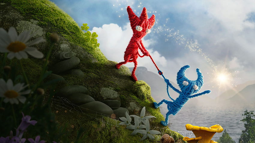 Unravel 2 Logo 5k, HD Games, 4k Wallpapers, Images, Backgrounds