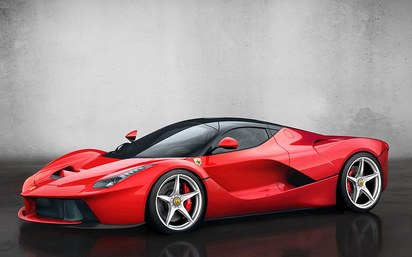 Red Ferrari, La Ferrari, Super Car HD wallpaper