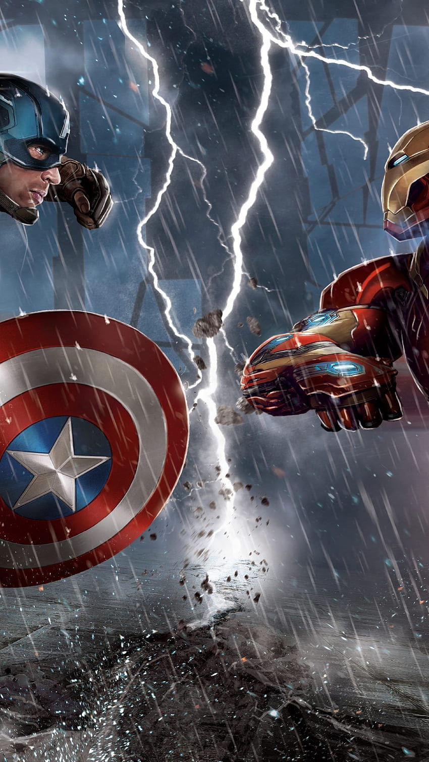 Iron Man Vs Captain America HD phone wallpaper | Pxfuel