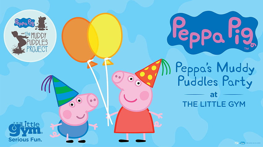 Peppa's Muddy Puddles Parties!, Peppa Pig Birtay HD wallpaper