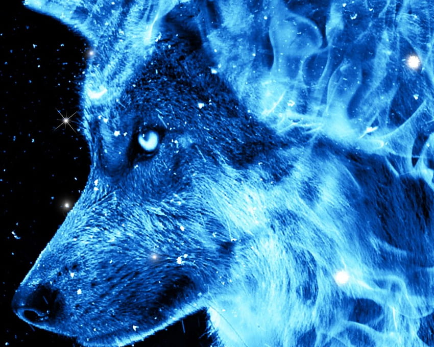 あなたの、モバイル＆タブレット用のAndroid APK []のIce Fire Wolf。 オオカミを探索します。 オオカミ、火のオオカミ 高画質の壁紙