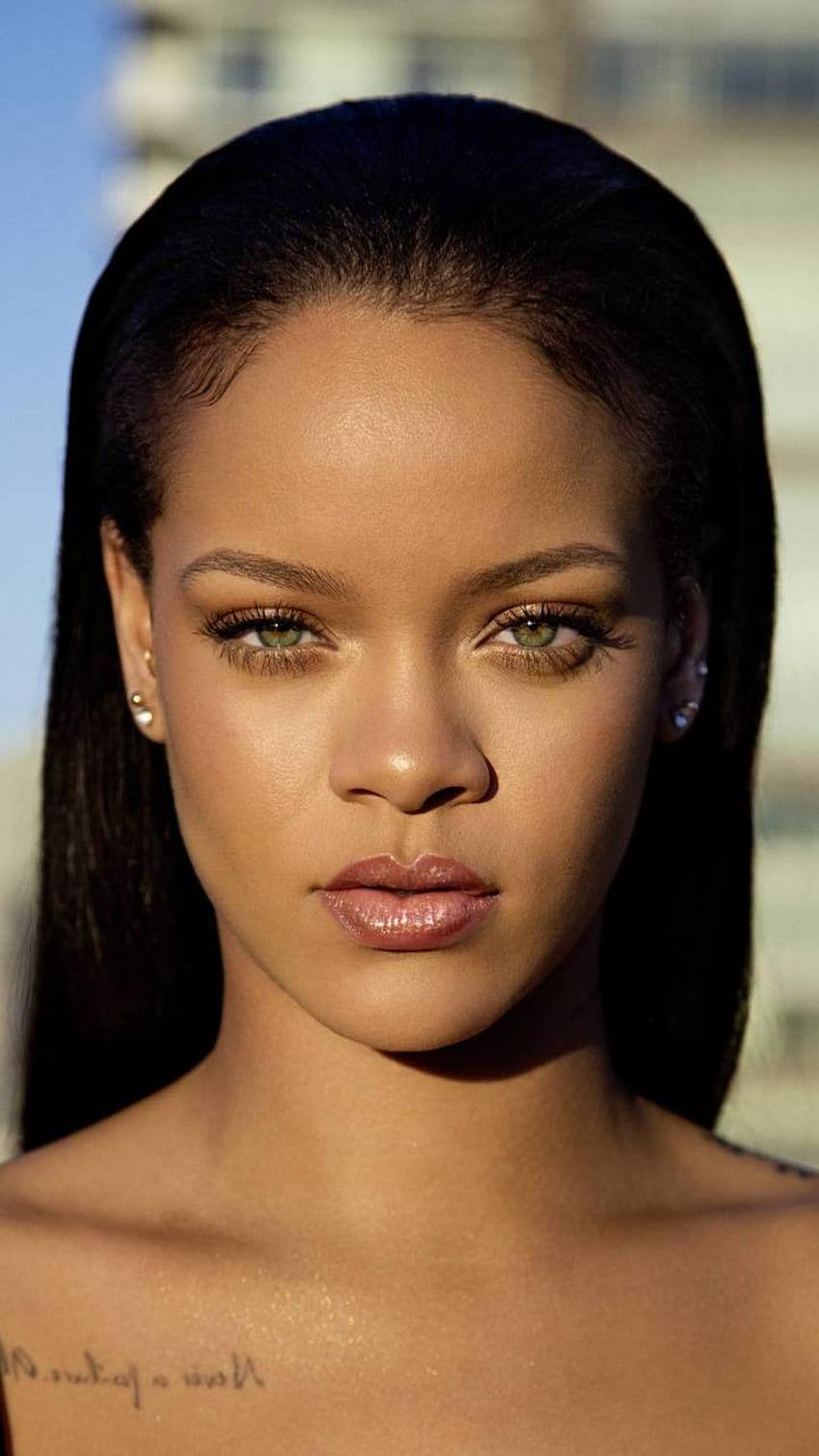 Rihanna, Rihanna Makeup HD phone wallpaper