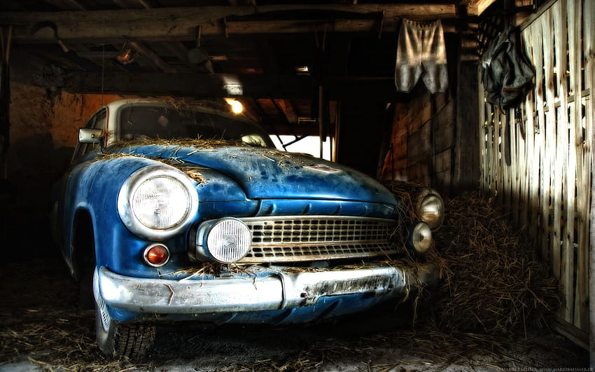 Old Car, Banana Car HD wallpaper