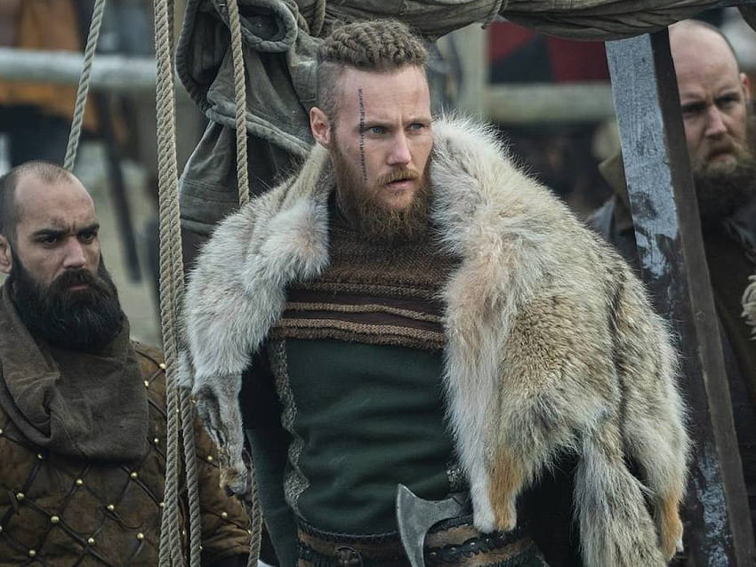 Vikinglerin sirkülasyonu: Ragnar Lothbrok, Ubbe Lothbrok'un hijos'unun finali gibi HD duvar kağıdı
