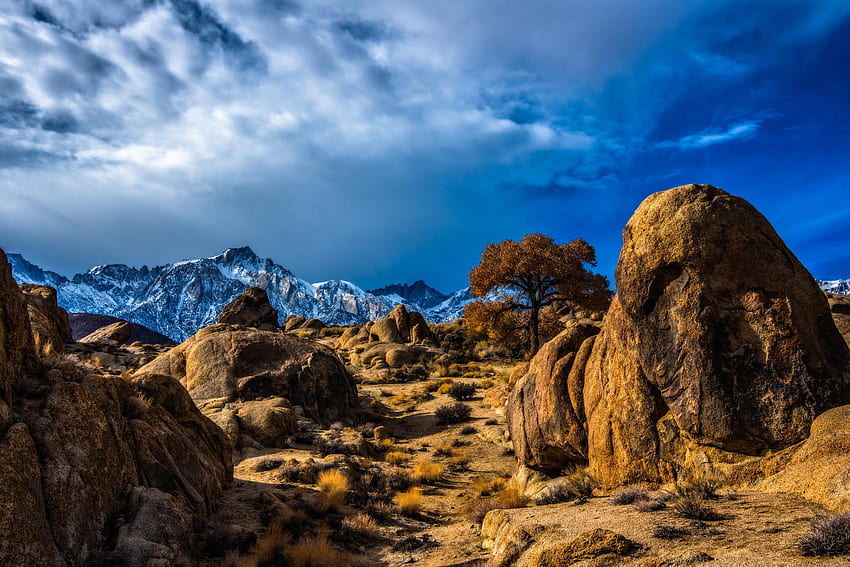 Nature, Stones, Sky, Mountains, Desert, r HD wallpaper