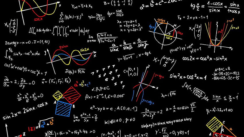 ฟิสิกส์ สมการ คณิตศาสตร์ สูตรคณิตศาสตร์ โปสเตอร์ข้อความวิทยาศาสตร์ วอลล์เปเปอร์ HD